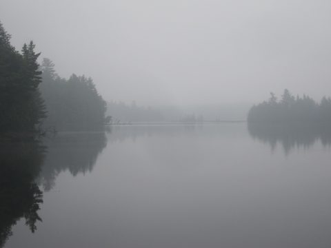 Photo from Algonquin park backcountry canoe camping trip