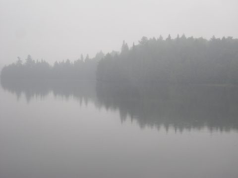 Photo from Algonquin park backcountry canoe camping trip