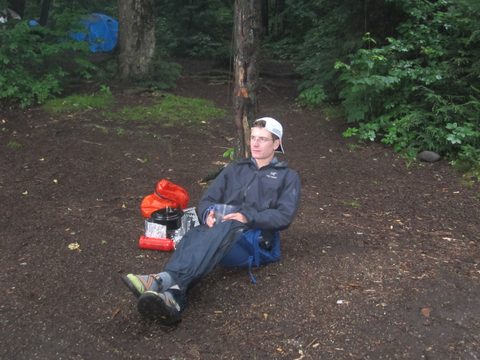 Photo from Algonquin park backcountry canoe camping trip