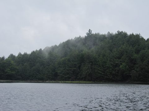 Photo from Algonquin park backcountry canoe camping trip