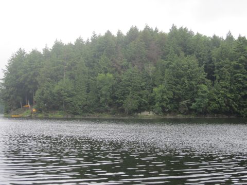 Photo from Algonquin park backcountry canoe camping trip