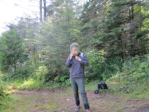 Photo from Algonquin park backcountry canoe camping trip