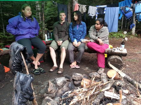 Photo from Algonquin Park backcountry canoe trip- Canoe Lake circuit