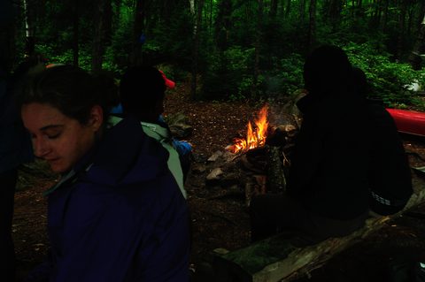 Photo from Algonquin Park backcountry canoe trip- Canoe Lake circuit