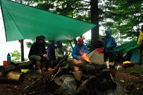 Photo from Algonquin Park backcountry canoe trip- Canoe Lake circuit