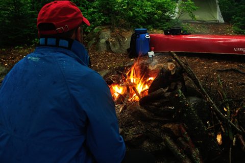 Photo from Algonquin Park backcountry canoe trip- Canoe Lake circuit