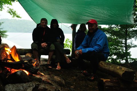 Photo from Algonquin Park backcountry canoe trip- Canoe Lake circuit