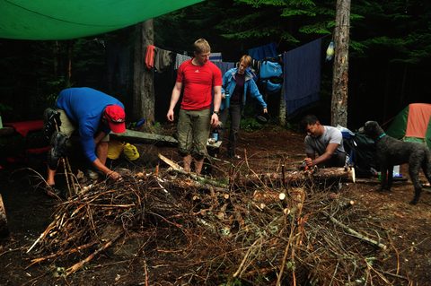 Photo from Algonquin Park backcountry canoe trip- Canoe Lake circuit