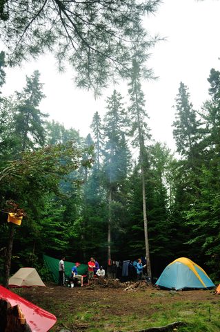 Photo from Algonquin Park backcountry canoe trip- Canoe Lake circuit