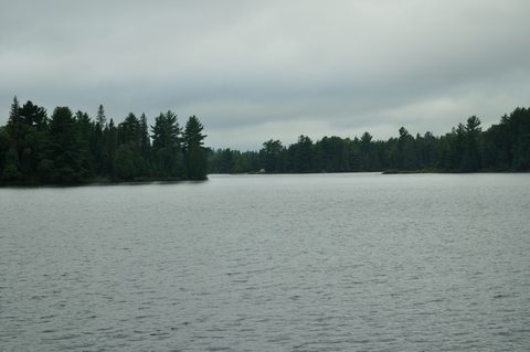 Photo from Algonquin Park backcountry canoe trip- Canoe Lake circuit