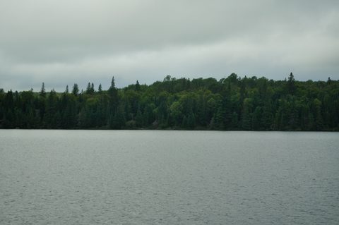 Photo from Algonquin Park backcountry canoe trip- Canoe Lake circuit