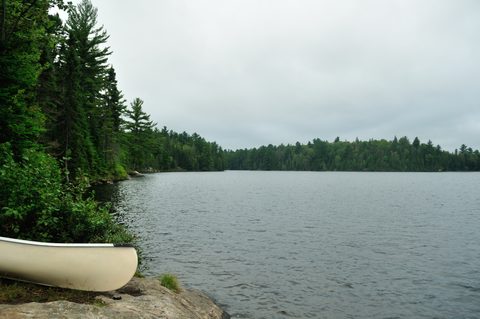 Photo from Algonquin Park backcountry canoe trip- Canoe Lake circuit