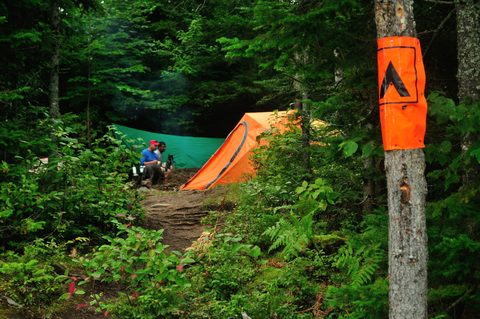 Photo from Algonquin Park backcountry canoe trip- Canoe Lake circuit