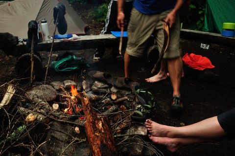 Photo from Algonquin Park backcountry canoe trip- Canoe Lake circuit