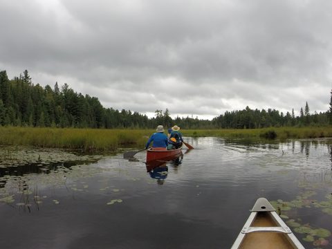 Photo from Algonquin Park backcountry canoe trip- Canoe Lake circuit