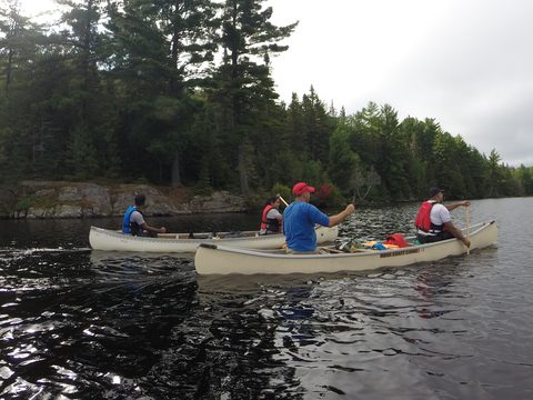 Photo from Algonquin Park backcountry canoe trip- Canoe Lake circuit