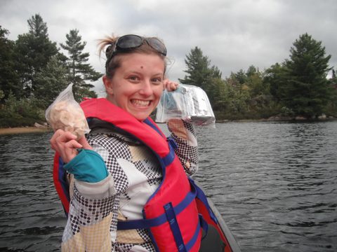Photo from 2 night canoe trip to Kawartha Highlands