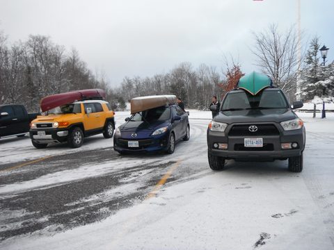 Snowy Saturday morning start