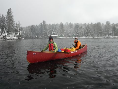 Photo from Canoeing  Joe Lake, Algonquin Park - The Silence and the Storm
