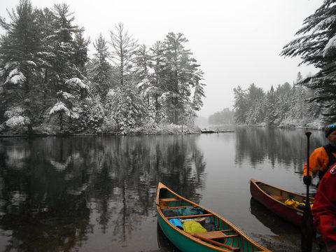 Photo from Canoeing  Joe Lake, Algonquin Park - The Silence and the Storm