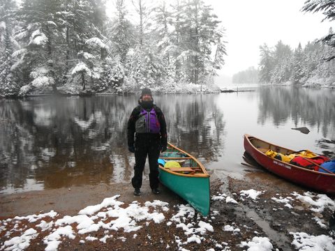 Photo from Canoeing  Joe Lake, Algonquin Park - The Silence and the Storm