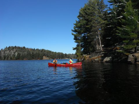 Photo from Canoeing  Joe Lake, Algonquin Park - The Silence and the Storm