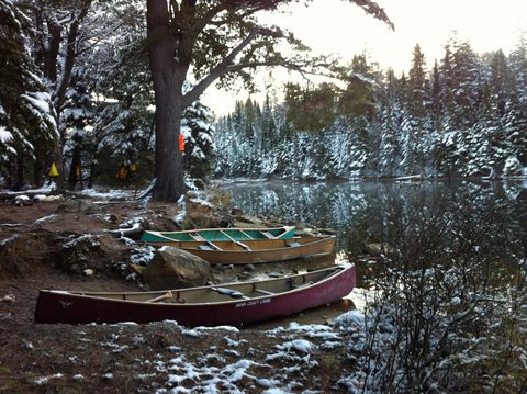 Photo from Canoeing  Joe Lake, Algonquin Park - The Silence and the Storm