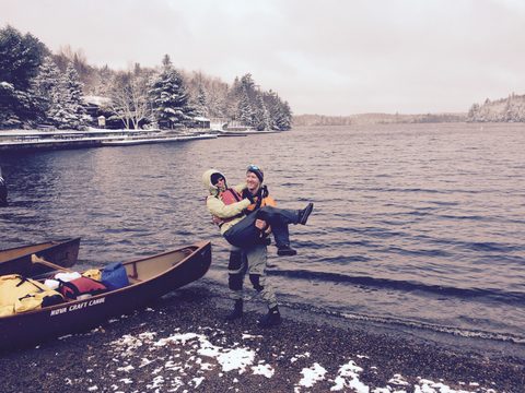 Photo from Canoeing  Joe Lake, Algonquin Park - The Silence and the Storm