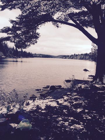 Photo from Canoeing  Joe Lake, Algonquin Park - The Silence and the Storm