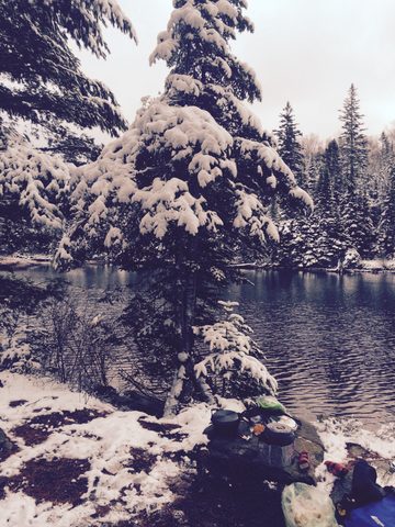 Photo from Canoeing  Joe Lake, Algonquin Park - The Silence and the Storm