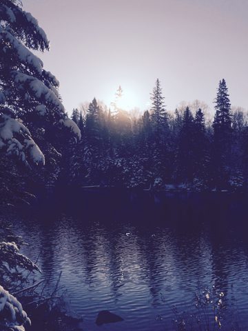 Photo from Canoeing  Joe Lake, Algonquin Park - The Silence and the Storm
