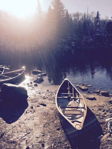 Photo from Canoeing  Joe Lake, Algonquin Park - The Silence and the Storm