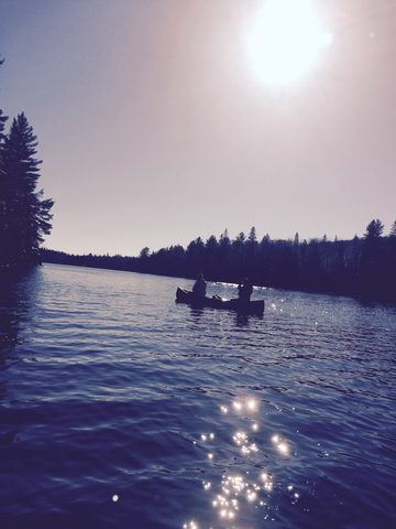 Photo from Canoeing  Joe Lake, Algonquin Park - The Silence and the Storm