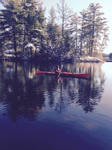 Photo from Canoeing  Joe Lake, Algonquin Park - The Silence and the Storm