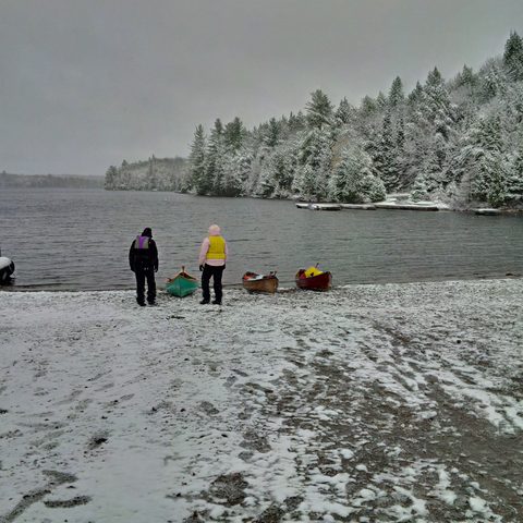 Photo from Canoeing  Joe Lake, Algonquin Park - The Silence and the Storm