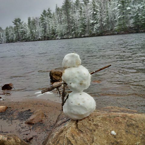 Photo from Canoeing  Joe Lake, Algonquin Park - The Silence and the Storm