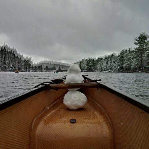 Photo from Canoeing  Joe Lake, Algonquin Park - The Silence and the Storm