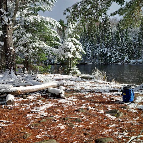 Photo from Canoeing  Joe Lake, Algonquin Park - The Silence and the Storm