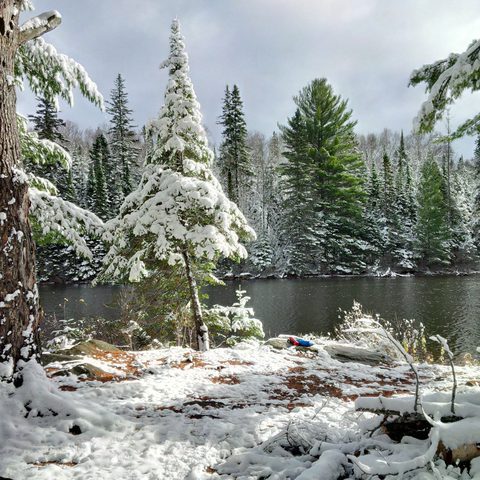 Photo from Canoeing  Joe Lake, Algonquin Park - The Silence and the Storm