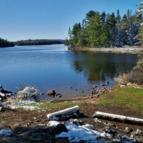 Photo from Canoeing  Joe Lake, Algonquin Park - The Silence and the Storm
