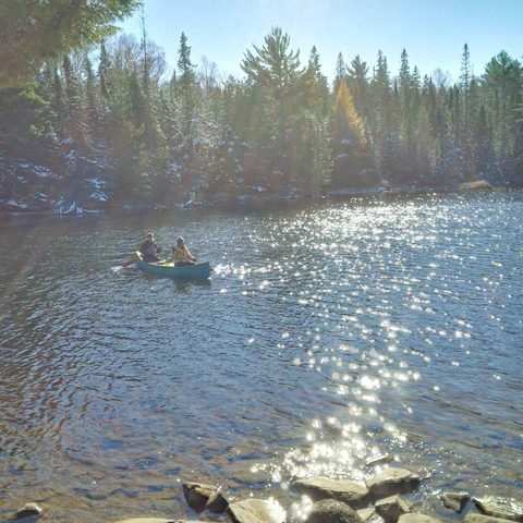 Photo from Canoeing  Joe Lake, Algonquin Park - The Silence and the Storm
