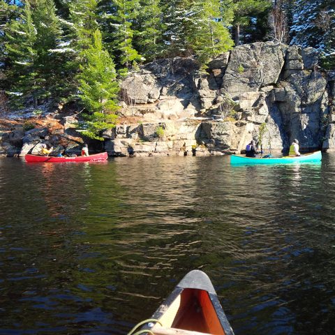 Photo from Canoeing  Joe Lake, Algonquin Park - The Silence and the Storm