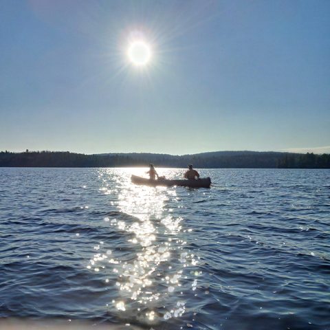 Photo from Canoeing  Joe Lake, Algonquin Park - The Silence and the Storm