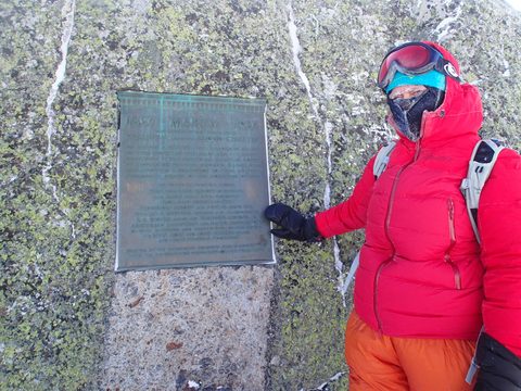 Photo from Snowshoeing, Mt. Marcy summit, Lake Placid, NY