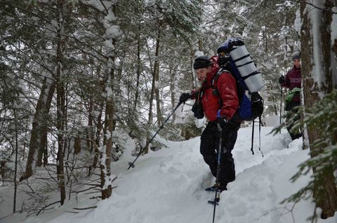 Photo from Snowshoeing, Guskewau Lake, Algonquin