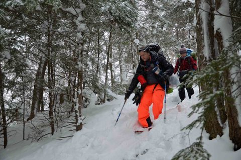 Photo from Snowshoeing, Guskewau Lake, Algonquin