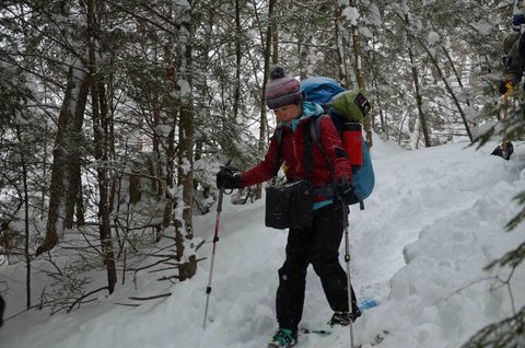 Photo from Snowshoeing, Guskewau Lake, Algonquin