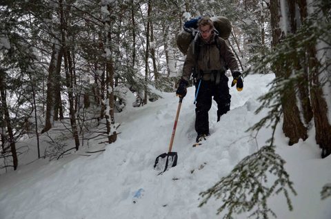 Photo from Snowshoeing, Guskewau Lake, Algonquin