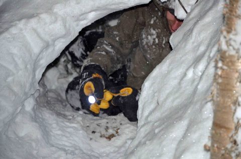Photo from Snowshoeing, Guskewau Lake, Algonquin