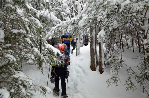 Photo from Snowshoeing, Guskewau Lake, Algonquin